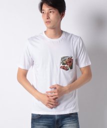 MARUKAWA(マルカワ)/総柄ポケット リゾート 半袖Tシャツ/柄1