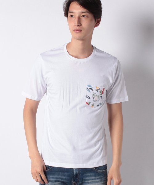 MARUKAWA(マルカワ)/総柄ポケット リゾート 半袖Tシャツ/柄5