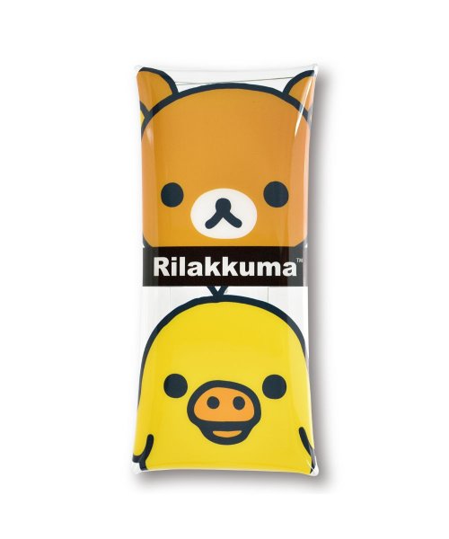 リラックマ ペンケース 筆箱 小物入れ クリアマルチケース Lサイズ 透明 クリア Pvc ブランド キャラクター おしゃれ かわいい 可愛い シンプル 人気 ランナー Runner Magaseek