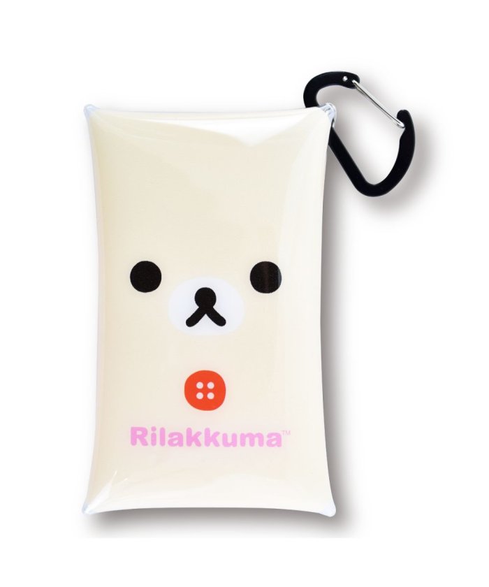 リラックマ パスケース 定期入れ 2枚 小物入れ クリアマルチケース Sサイズ コリラックマ キイロイトリ キャラクター かわいい 可愛い シンプル 多機能 人 ランナー Runner Magaseek