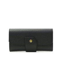 Ense(アンサ)/アンサ 長財布 Ense 財布 long wallet ウォレット かぶせ 日本製 ew－105/ブラック