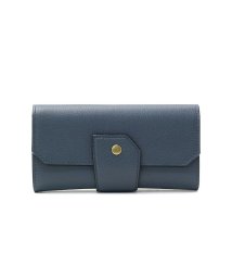 Ense(アンサ)/アンサ 長財布 Ense 財布 long wallet ウォレット かぶせ 日本製 ew－105/ネイビー