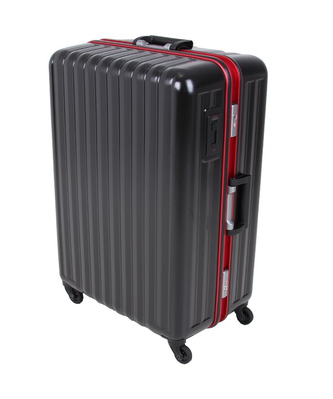 カバンのセレクション バウンドリップ スーツケース LLサイズ フレームタイプ ストッパー付き 軽量 大型 大容量 105L BD88 ユニセックス ブラック 在庫 【Bag & Luggage SELECTION】