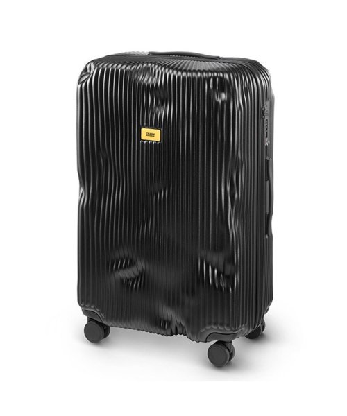 CRASH BAGGAGE(クラッシュバゲージ)/クラッシュバゲージ スーツケース Lサイズ 100L 大容量 大型 軽量 デコボコ CRASH BAGGAGE cb153/ブラック