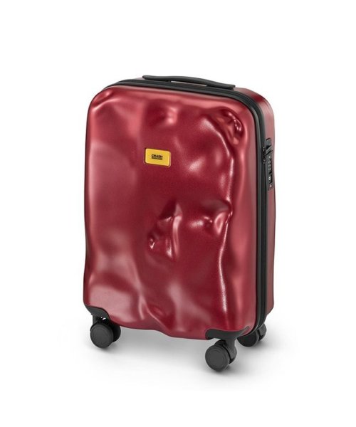 CRASH BAGGAGE(クラッシュバゲージ)/クラッシュバゲージ スーツケース 機内持ち込み Sサイズ 40L 軽量 デコボコ CRASH BAGGAGE cb161/レッド系1