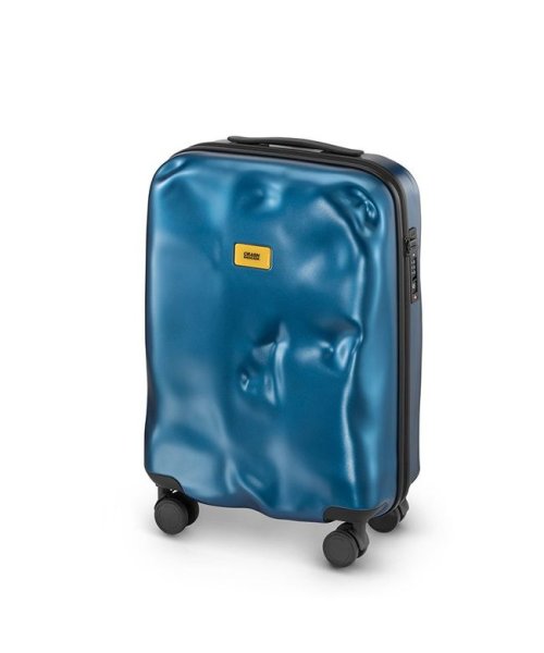 CRASH BAGGAGE(クラッシュバゲージ)/クラッシュバゲージ スーツケース 機内持ち込み Sサイズ 40L 軽量 デコボコ CRASH BAGGAGE cb161/ブルー