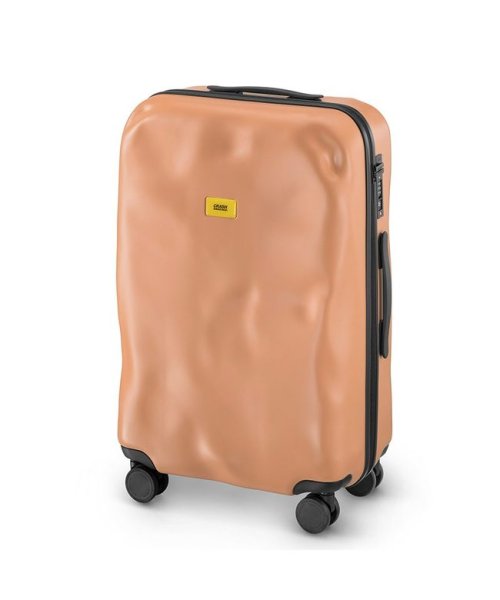 CRASH BAGGAGE(クラッシュバゲージ)/クラッシュバゲージ スーツケース Mサイズ 65L 軽量 デコボコ CRASH BAGGAGE cb162/ライトベージュ