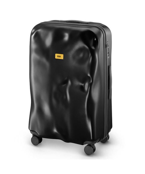 CRASH BAGGAGE(クラッシュバゲージ)/クラッシュバゲージ スーツケース Lサイズ 100L 大容量 大型 軽量 デコボコ CRASH BAGGAGE cb163/ブラック