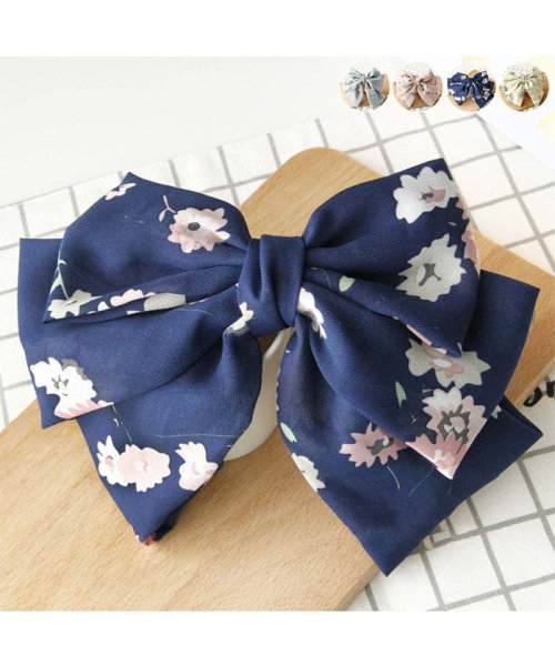 セール Off 大人 可愛い バレッタ 大きめ リボン ヘアクリップ ヘア アクセサリー 髪留め 上品 清楚 ミニミニストア Miniministore Magaseek