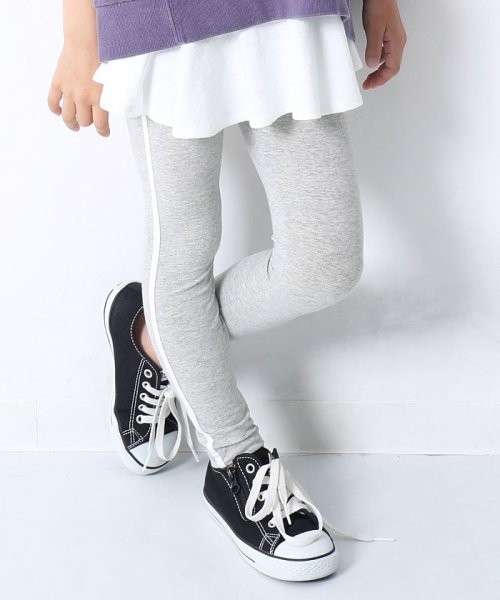 セール キッズ 子供服 ラインレギンス 男の子 女の子 デビロック Devirock Magaseek