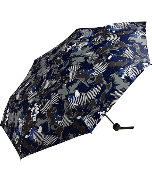 BACKYARD FAMILY(バックヤードファミリー)/ワールドパーティー MSM MEN umbrella MINI 紳士用折りたたみ傘/ネイビー