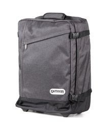OUTDOOR PRODUCTS(アウトドアプロダクツ)/アウトドアプロダクツ リュックキャリー 機内持ち込み 35L OUTDOOR PRODUCTS 62402 チェストベルト キャスターカバー付き/グレー