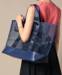 russet(ラシット)/Tarpaulin Mesh Tote【&R】(T－115－WEB)/ネイビー