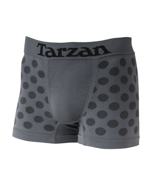 MAC HOUSE(men)(マックハウス（メンズ）)/TARZAN ターザン ドット ボクサーパンツ TZM1919/グレー