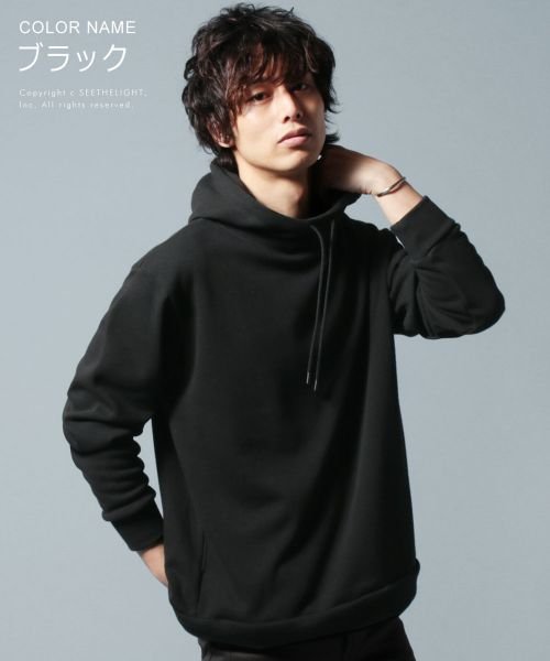 スリック Slick 裏シャギーボリュームネックパーカー ザ カジュアル The Casual Magaseek