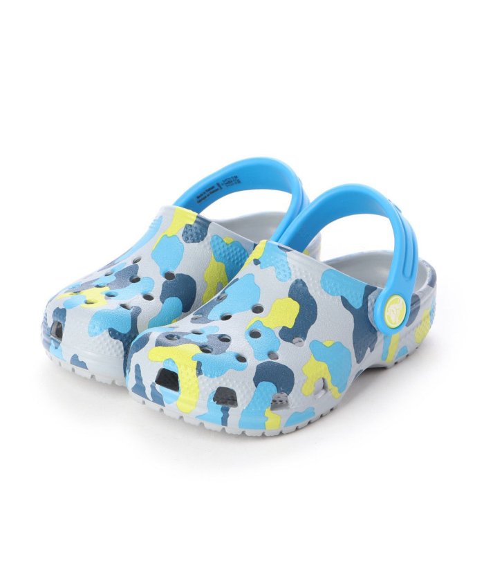セール クロックス Crocs クロッグサンダル Classic Seasonal Grphc Clg K Light Grey 56 007 クロックス Crocs Magaseek