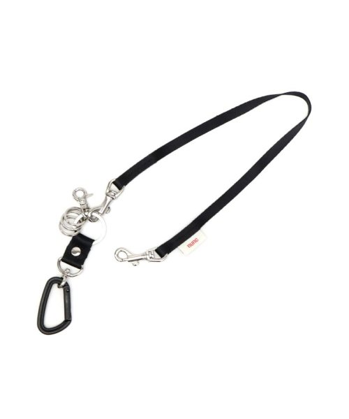 nunc(ヌンク)/ヌンク キーホルダー nunc Key Strap 2 キーストラップ 2 ストラップ 小物 NN108/ブラック