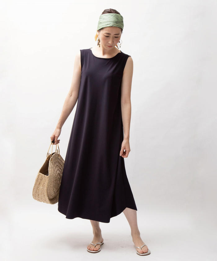 セール トリコットセミロングワンピース ノーリーズ Nolley S Magaseek