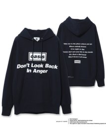 ADAM ET ROPE'(アダム　エ　ロペ)/【oasis for ADAM ET ROPE'】SONG LYRICS PARKA/UNISEX/ネイビー系（41）