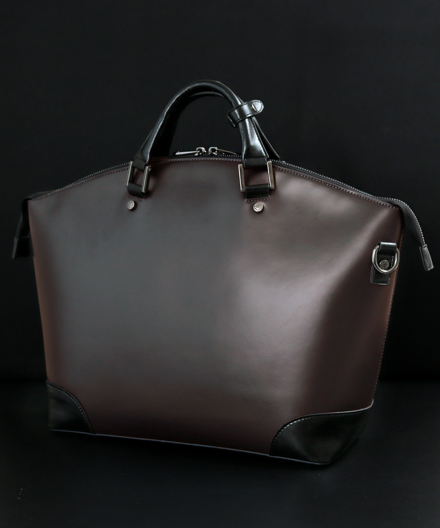 ビジネスバッグ メンズ ブリーフケース 自立 通勤鞄 扇形デザイン A4 