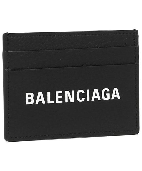BALENCIAGA(バレンシアガ)/バレンシアガ カードケース メンズ レディース BALENCIAGA 490620 DLQ4N 1000 ブラック/ブラック