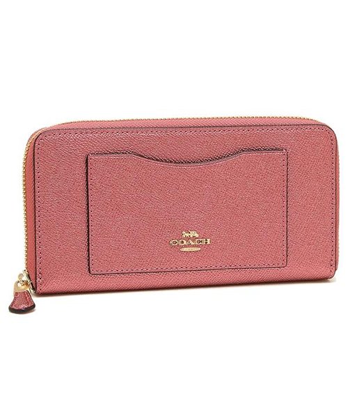 コーチ 長財布 アウトレット レディース Coach F Imo28 ピンク コーチ Coach Magaseek