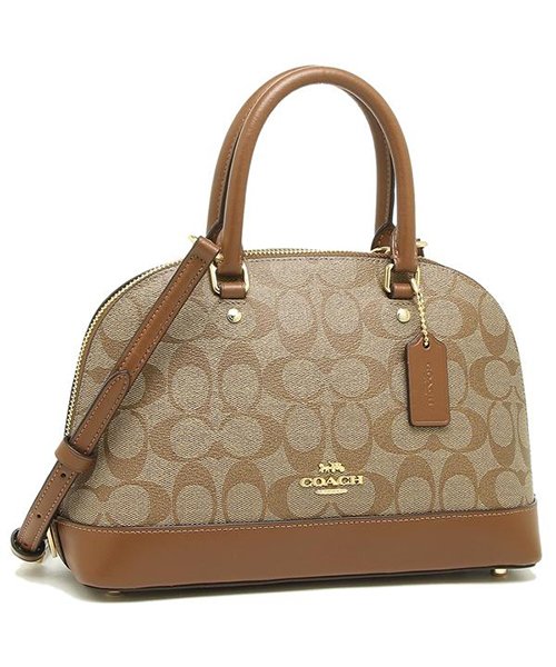 COACH(コーチ)/コーチ ハンドバッグ ショルダーバッグ アウトレット レディース COACH F27583 IME74 カーキ ブラウン/ブラウン