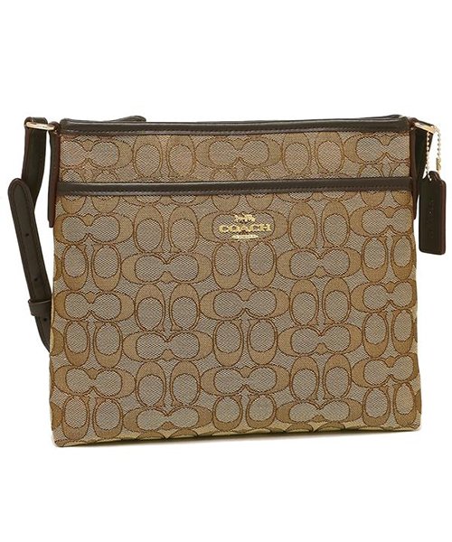 COACH(コーチ)/コーチ ショルダーバッグ アウトレット レディース COACH F29960 IMC7C カーキ ブラウン/ブラウン