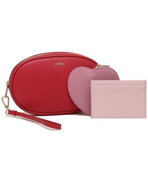 FURLA(フルラ)/フルラ ポーチ レディース FURLA 1022406 EV67 SFB J07 マルチカラー/マルチカラー