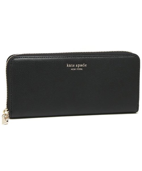 kate spade new york(ケイトスペードニューヨーク)/ケイトスペード 長財布 レディース KATE SPADE PWRU7245 001 ブラック/ブラック