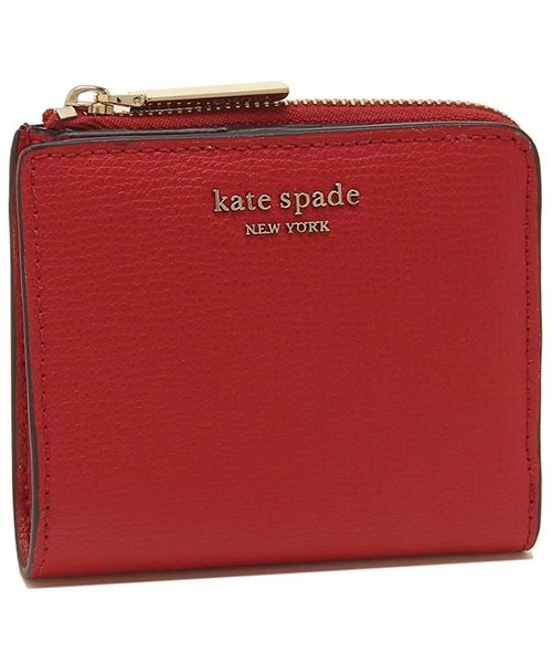 kate spade new york(ケイトスペードニューヨーク)/ケイトスペード 折財布 レディース KATE SPADE PWRU7250 611 レッド/レッド