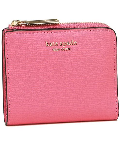 kate spade new york(ケイトスペードニューヨーク)/ケイトスペード 折財布 レディース KATE SPADE PWRU7250 920 ピンク/ピンク