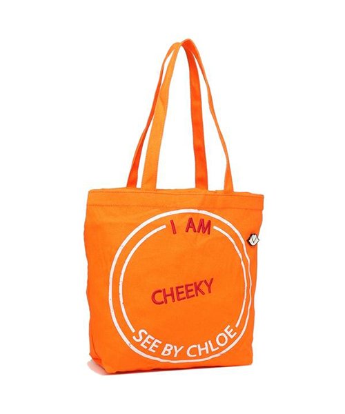 シーバイクロエ トートバッグ レディース See By Chloe Chs18as 868 オレンジ シーバイクロエ See By Chloe Magaseek