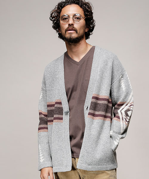 セール】PENDLETON/別注ジャガードニット カーディガン(502500499