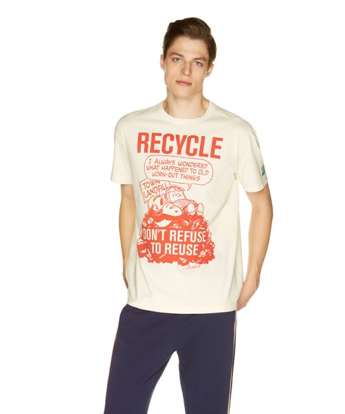 セール スヌーピーコラボ Tシャツ カットソーjcc ベネトン メンズ Benetton Mens Magaseek