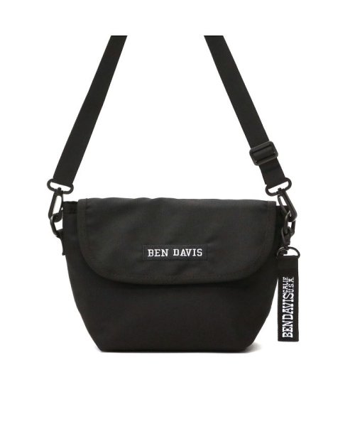 BEN DAVIS(BEN DAVIS)/ベンデイビス ショルダー BEN DAVIS メッセンジャーバッグ ミニショルダー MINI MESSENGER BAG BDW－9337/ブラック