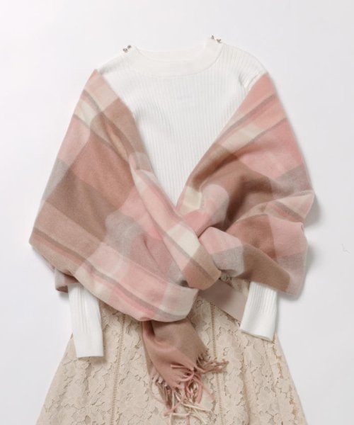 タータンチェックストール ミッシュマッシュ Misch Masch Magaseek