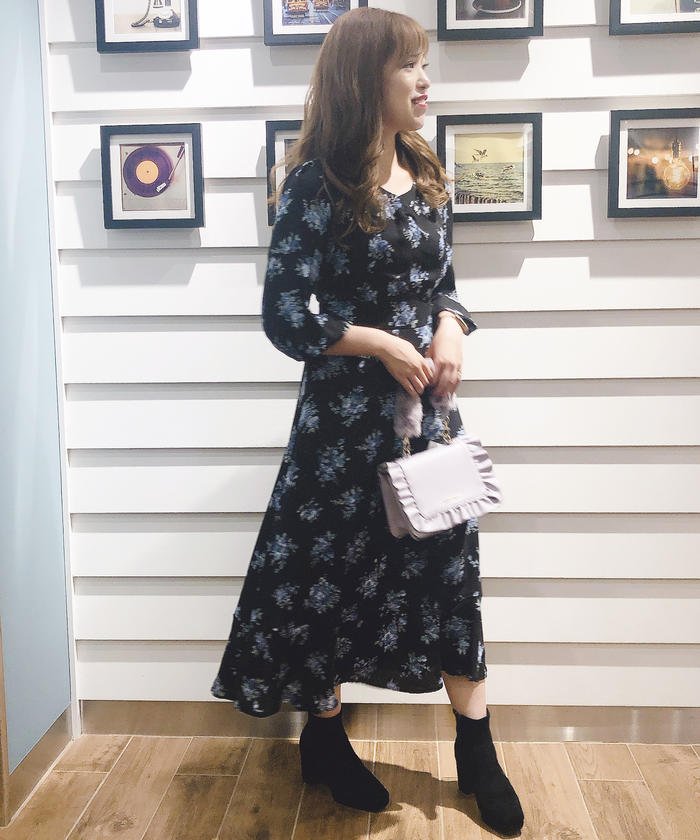 セール 美人百花10月号掲載 花柄切り替えワンピース ミッシュマッシュ Misch Masch Magaseek セール 美人百花10月号掲載 花柄切り替えワンピース ミッシュマッシュ Misch Masch Magaseek