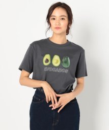 FREDYMAC(フレディマック)/アボガドフォト転写プリントTシャツ/インディゴブルー