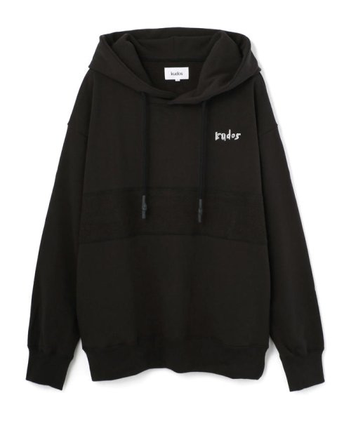 LHP(エルエイチピー)/KUDOS/クードス/KUDOS HOODIE/BLACK