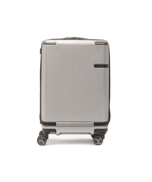 Samsonite(サムソナイト)/【日本正規品】サムソナイト スーツケース Samsonite キャリーケース Evoa エヴォア Spinner 55 Front Pocket 機内持ち込み /シルバー