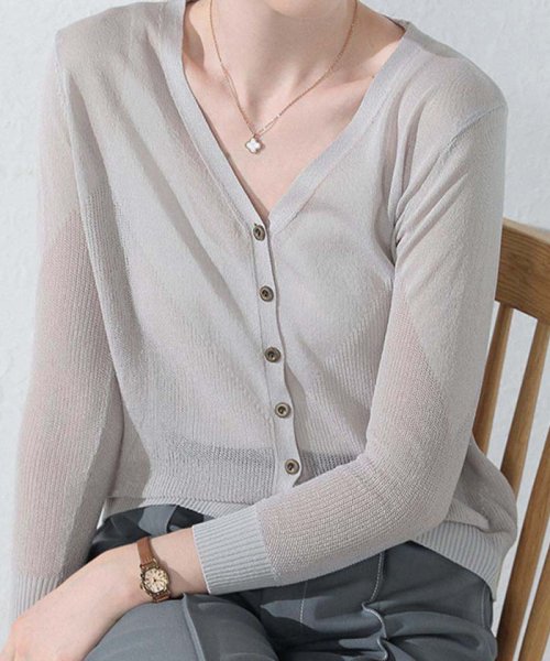 セール ニットカーディガン 薄手 レディース 春夏 サマー カーディガン ショート 長袖 Vネック カーデ ミニミニストア Miniministore Magaseek セール ニットカーディガン 薄手 レディース 春夏 サマー カーディガン ショート 長袖 Vネック カーデ ミニミニストア Miniministore Magaseek