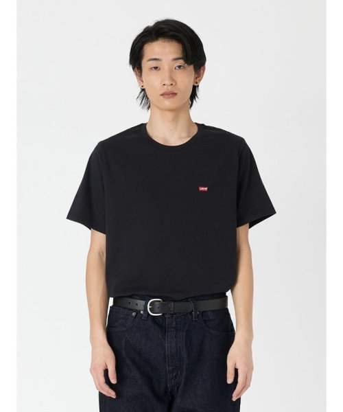 Levi's(リーバイス)/リーバイスロゴTシャツ COTTON + PATCH BLACK/BLACKS