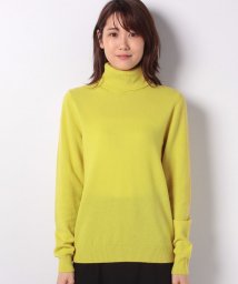 BENETTON (women)(ベネトン（レディース）)/バージンウールタートルネックニット・セーター/イエロー