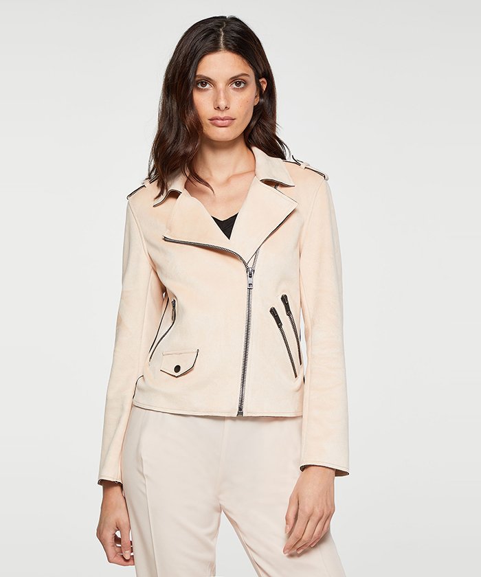 セール ストレッチライダースジャケット シスレー レディス Sisley Magaseek