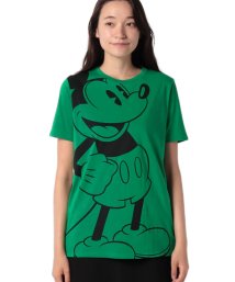 BENETTON (women)(ベネトン（レディース）)/【Disney（ディズニー）コラボ】ミッキーマウス半袖Tシャツ・カットソー/グリーン