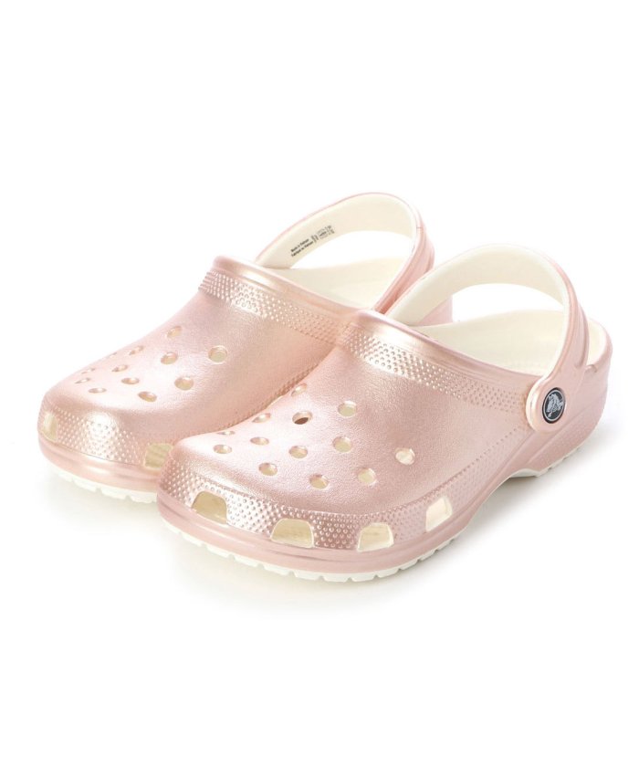 セール クロックス Crocs レディース クロッグサンダル Classic Metallic Clog Rose Gold 51 7d9 クロックス Crocs Magaseek