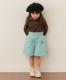 URBAN RESEARCH DOORS（Kids）(アーバンリサーチドアーズ（キッズ）)/アウトポケットフレアキュロット(KIDS)∴/COBALTBLUE