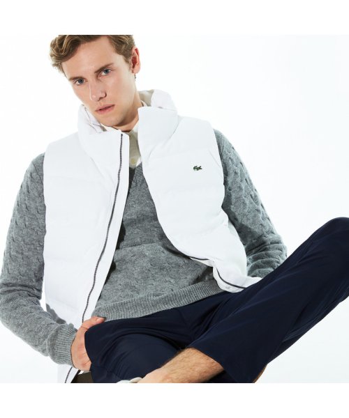 ピケダウンベスト ラコステ メンズ Lacoste Mens Magaseek ピケダウンベスト ラコステ メンズ Lacoste Mens Magaseek