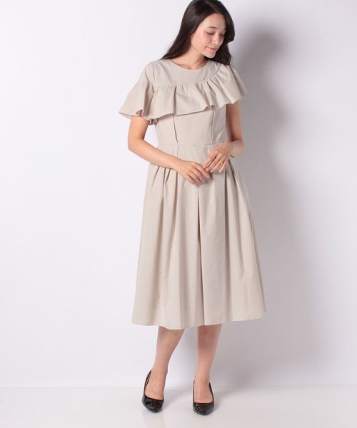 セール ラッフルフリルワンピース ランバンオンブルー Lanvin En Bleu Magaseek